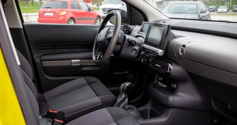 Citroen C4 Cactus cena 41500 przebieg: 94000, rok produkcji 2018 z Warszawa małe 562
